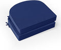 Outdoor Chair Cushions Set of 2: Waterproof & Fade Resistant Patio Furniture by SUMMSUN