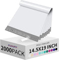 Fuxury 2000 Pcs 14.5x19" Poly Mailers, Waterproof Mailing Envelopes by Fuxury