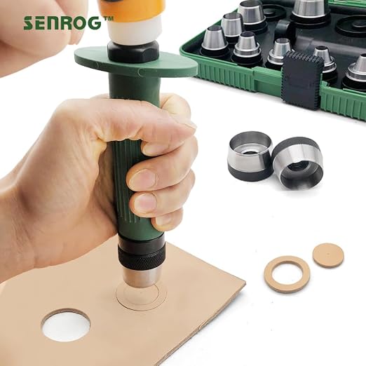 12 in 1 Hollow Hole Punch Set, Gasket Cutting Puncher, Leather Punch. | 12 - Image 8