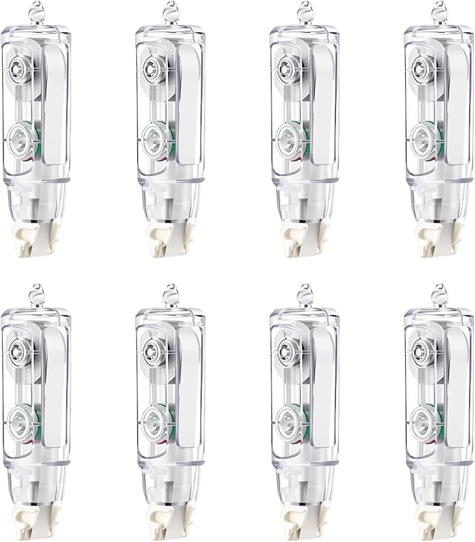 Refillable Retractable Correction Tape, Smooth Pull Out White Correction Tape by JEFURE