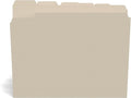 Staples File Folders, Letter Size, 1/5‑Cut Tabs, Durable Paper Stock, 200/Carton by Staples