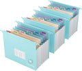 Expanding Hanging File Folders for Filing Cabinet, 7 Accordion Pockets Filing by Tbay
