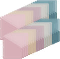 Maitys 50 Pack Binder Pockets 3 Hole Punch Clear Plastic Document Folders by Maitys
