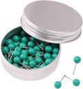 Tupalizy 100PCS 1/4 Inch Small Round Head Map Tacks Pins by Tupalizy