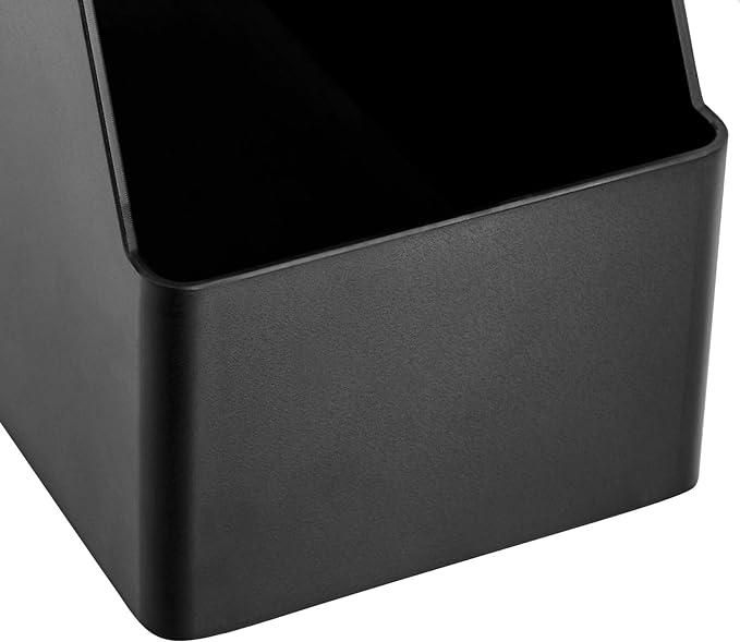 Amazon Basics Plastic Desk Organizer Vertical Magazine Rack and File Holder - Image 4