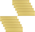 Antrader 10Pcs Door Name Plates, Aluminium Alloy Desk Name Plates by Antrader
