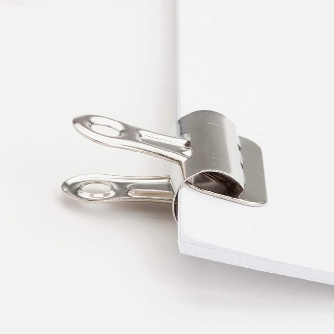 Business Source 58500 Bulldog Clips, 3/8-Inch Cap, Size 1, 1-1/4-Inch W - Image 3