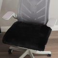 LLB Sheepskin Chair Covers Office Chair Cushion Dining Room Chair Pads Desk by LLB