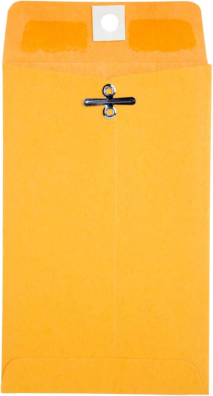 Quality Park 4 x 6 Clasp Envelopes, 100 Pack, Document Envelopes - Image 3