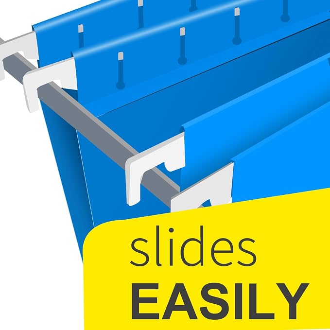 HERKKA Hanging File Folders, 60 Pack Reinforced Letter Size Hanging Folders - Image 3