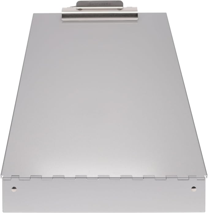 Saunders Metal Clipboard with Storage, Letter Size Paper Organizer, Steel Clip - Image 9
