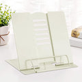MSDADA Book Stand Metal Reading Rest Book Holder Adjustable Cookbook Documents by ColoryourlifewithMSDADA
