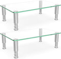 Hemudu 2 Pack Computer Monitor Riser by HEMUDU