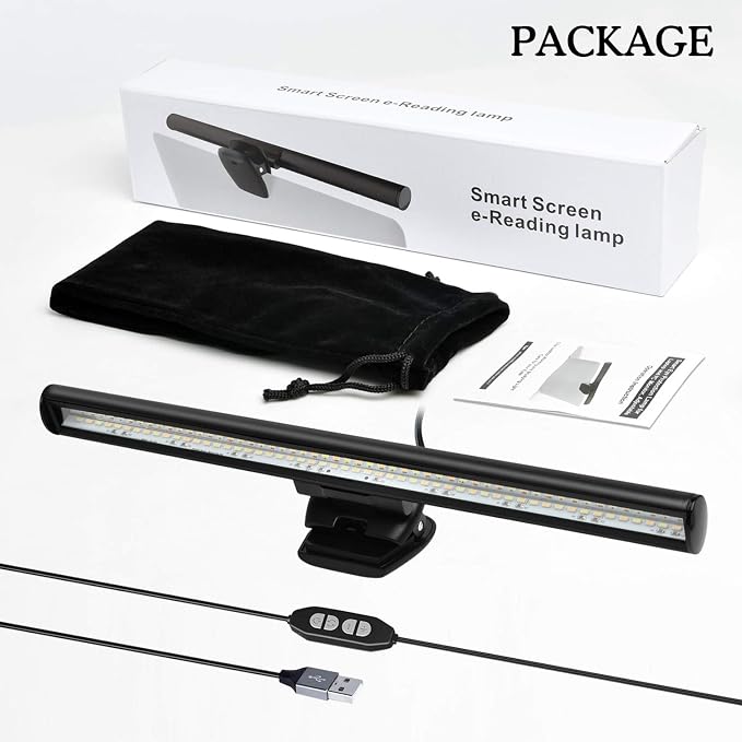 Monitor Light, Screen Light Bar Computer e-Reading LED Task Lamp, 3 Color Modes - Image 9