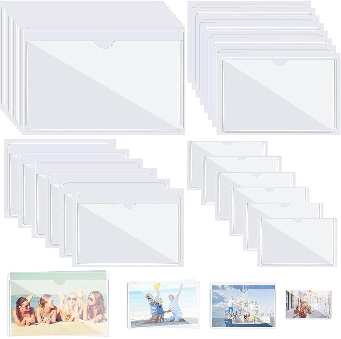 Chinco 30 Pcs Self Adhesive Pockets, Bin Labels by Chinco