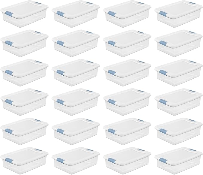 Sterilite 24-Pack Latching Box, 32 Quart - Image 2