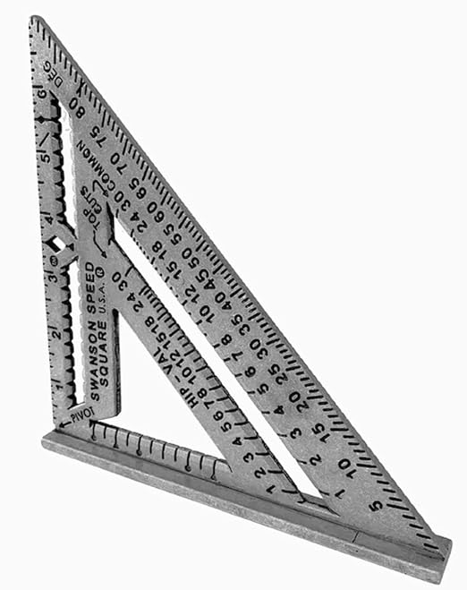 Swanson Speed Square Pro 7" | Made in the USA innovative rafter square - Image 4