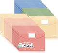 Sooez 40 Pack Plastic Envelopes, Plastic File Folder, Folders by Sooez