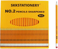 SKKSTATIONERY 50 Count Pre-sharpened #2 Pencils by SKKSTATIONERY