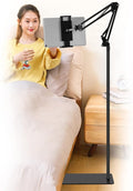 SAMHOUSING Tablet Floor Stand, Adjustable Universal 360-degree Rotatable Metal by SAMHOUSING