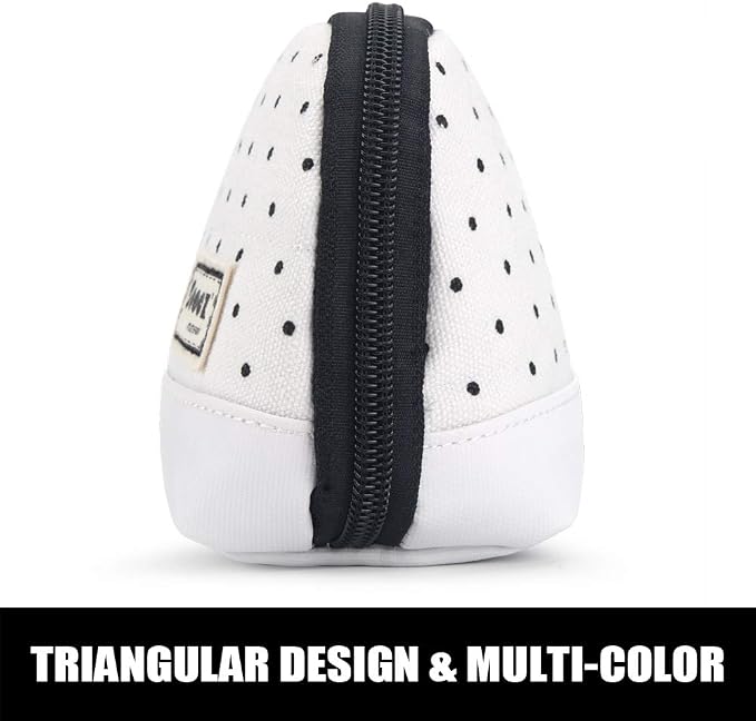 Sooez Wide-Opening Pencil Pen Case, Lightweight & Spacious Pencil Pouch Zipper - Image 5