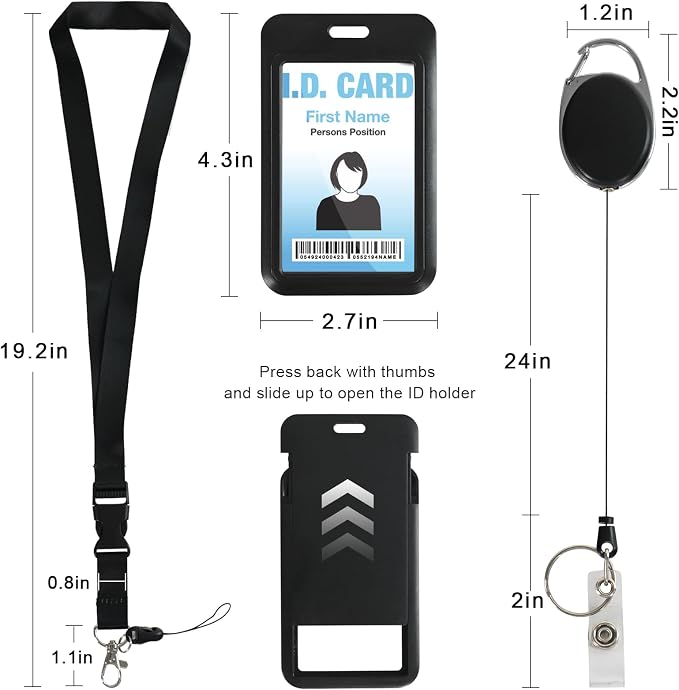 Retractable ID Badge Holder - Image 2