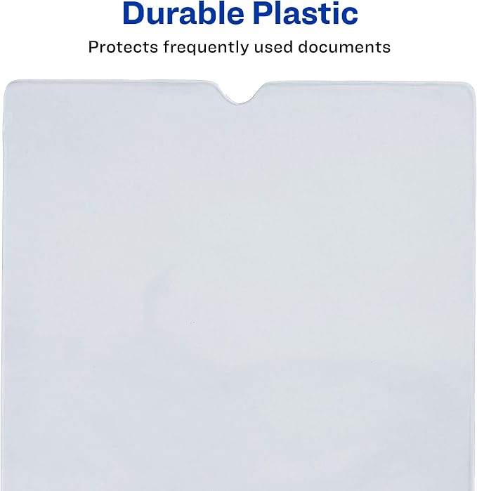 Avery File Envelopes, Holds up to Sheets, 10 Clear Vinyl Envelopes - Image 5