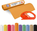 Orange Kraft Paper Roll 18" x 1200" by IDLPackaging