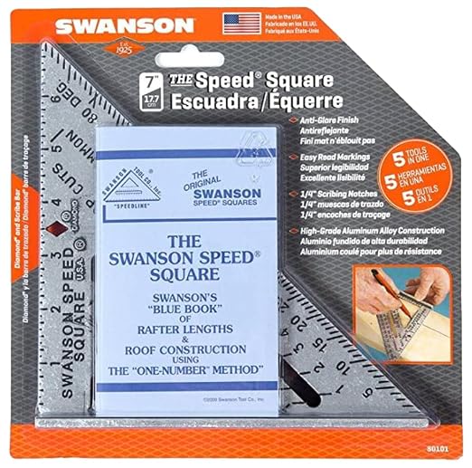SWANSON Tool Co S0101 7 Inch Speed Square - Image 6