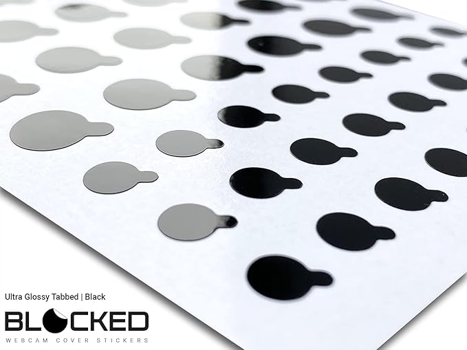 The Original Vinyl Webcam Cover Stickers | Restickable & Stackable Privacy - Image 3