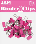 JAM PAPER Colorful Binder Clips by JAMPaper