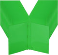 Mr. Pen- Plastic Folders with Pockets and Prongs, 48 Pack, Letter Size | Green by MrPen
