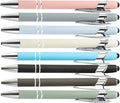 PASISIBICK 8 Pieces Ballpoint Pens, 2-in-1 Stylus Tip Retractable Ballpoint Pen by PASISIBICK