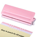WORKLION Adjustable 6 Hole Punch: Metal Six Hole Puncher by WORKLION