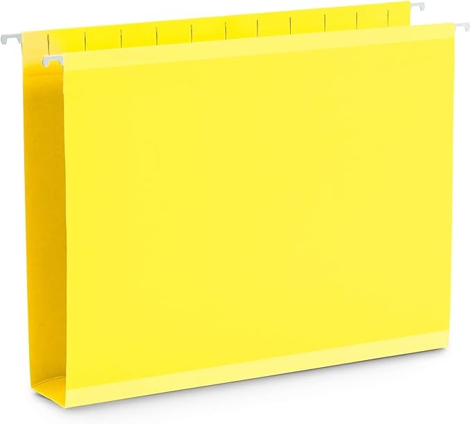 Blue Summit Supplies 25 Extra Capacity Hanging File Folders, Letter Size - Image 4