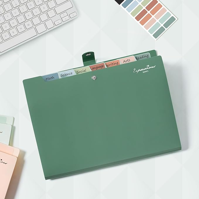 Sooez Elegant Accordion File Organizer - Image 6