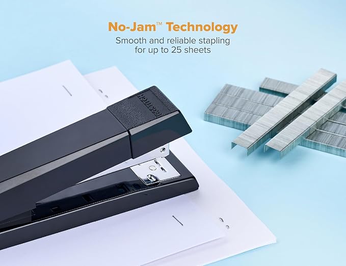 Bostitch Office No-Jam Premium Desktop Stapler, Full-Strip, 250 Staples Included - Image 5