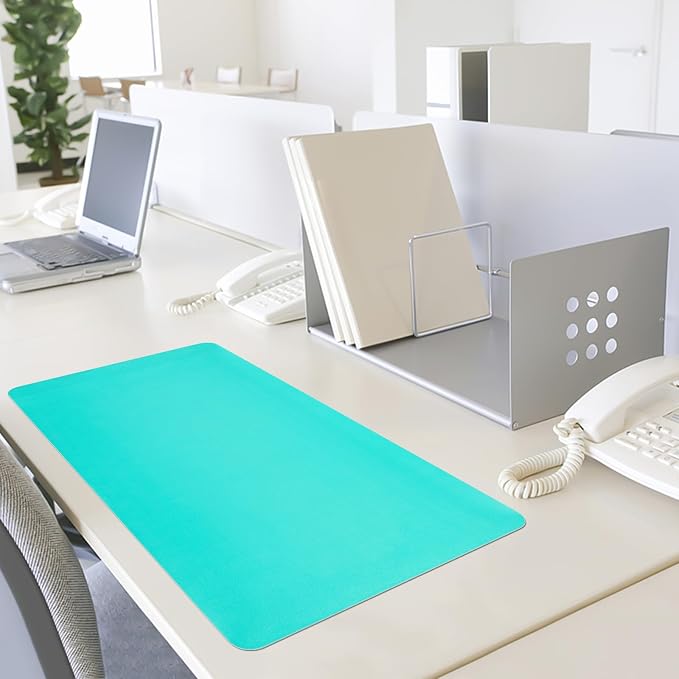 Non-Slip Desk Pad Mat, Leather Desk Mat - Image 7