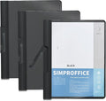 Swing Clip Report Covers, Professional Presentation Folders, 9 x 11.4 Inches by SIMPROFFICE