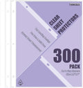 300 Pack Clear Sheet Protectors by Unknown