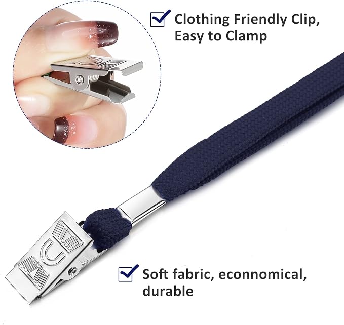 Marspark 200 Pcs ID Badge Holder - Image 7