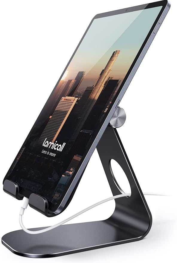 Lamicall Tablet Stand Adjustable, Tablet Stand : Desktop Stands Holder Gifts by Lamicall