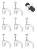 Jadaol Cable Clips 100Pcs 8mm Nail in Clips by Jadaol