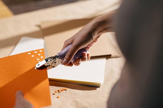 Fiskars 23527097J Circle Hand Punch, 1/4 Inch - Image 5