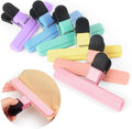 Tamaki 6 Pack Large Chip Bag Clips Assorted Color Food Bag Clips Plastic Heavy by Tamaki