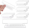 100Pcs 3 1/2 Inch Hanging File Folder Tabs Plastic Tabs by SMAODSGN