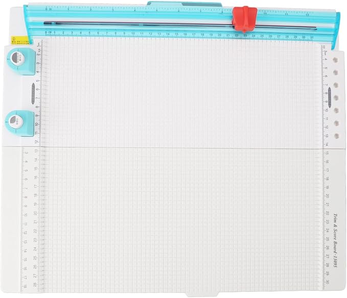Paper Trimmer Scoring Board Craft Paper Cutter Folding Scorer 7in1 - Image 3
