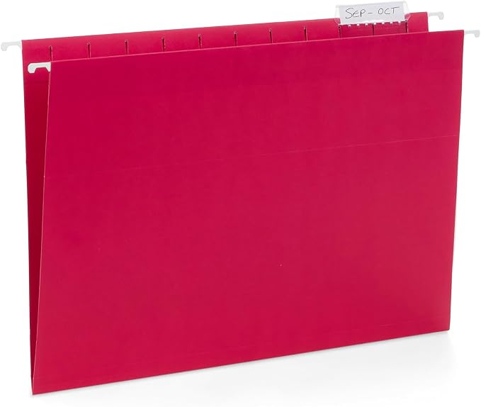Blue Summit Supplies 25 Hanging File Folders, Letter Size - Image 5