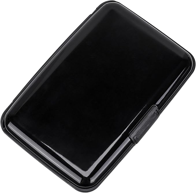 ELFISH Mini RFID Aluminum Wallet Credit Cards Holder Business Card Case Metal by ELFISH
