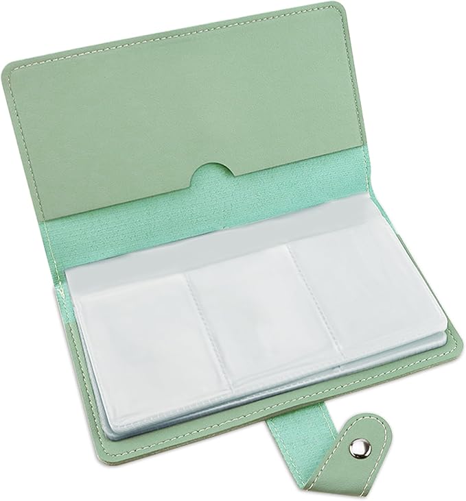 Credit Card Holder, Leather Business Card Organizer by Unknown